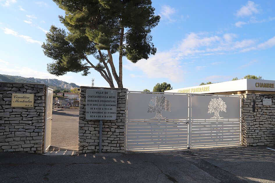 Cimetière Montcalm ChâteauneuflesMartigues